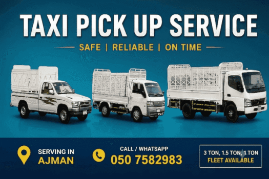 Pickup For Rent In Ajman - 050 7582983